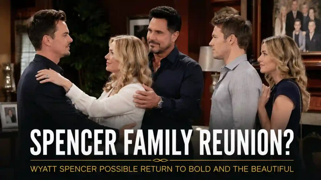 Darin Brooks Bold Beautiful Return Rumors Shock B&B Fans