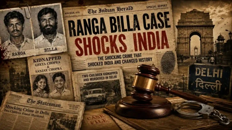 Ranga Billa Case Story: The Shocking Crime That Shocked India and Changed History