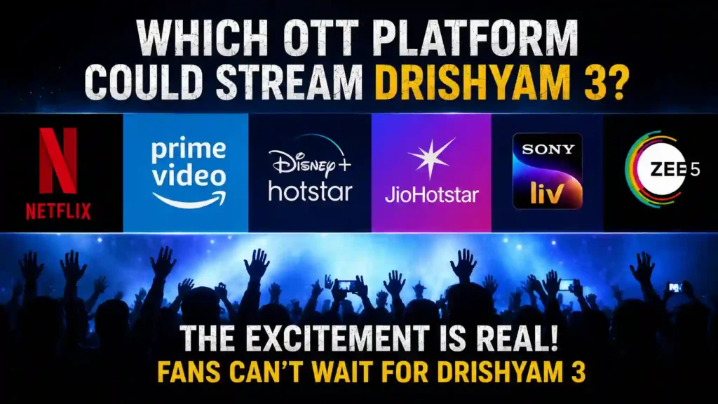Drishyam 3 OTT Premiere: Which Platform Will Stream the Blockbuster Thriller?